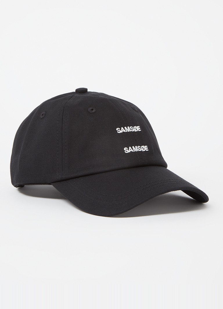 SAMSØE SAMSØE Čiapka Saaddie s výšivkou loga
