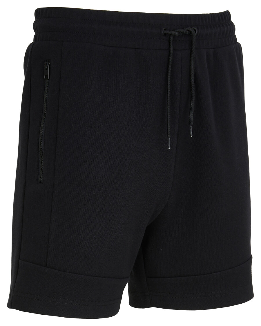 Schwarze Sport-Shorts