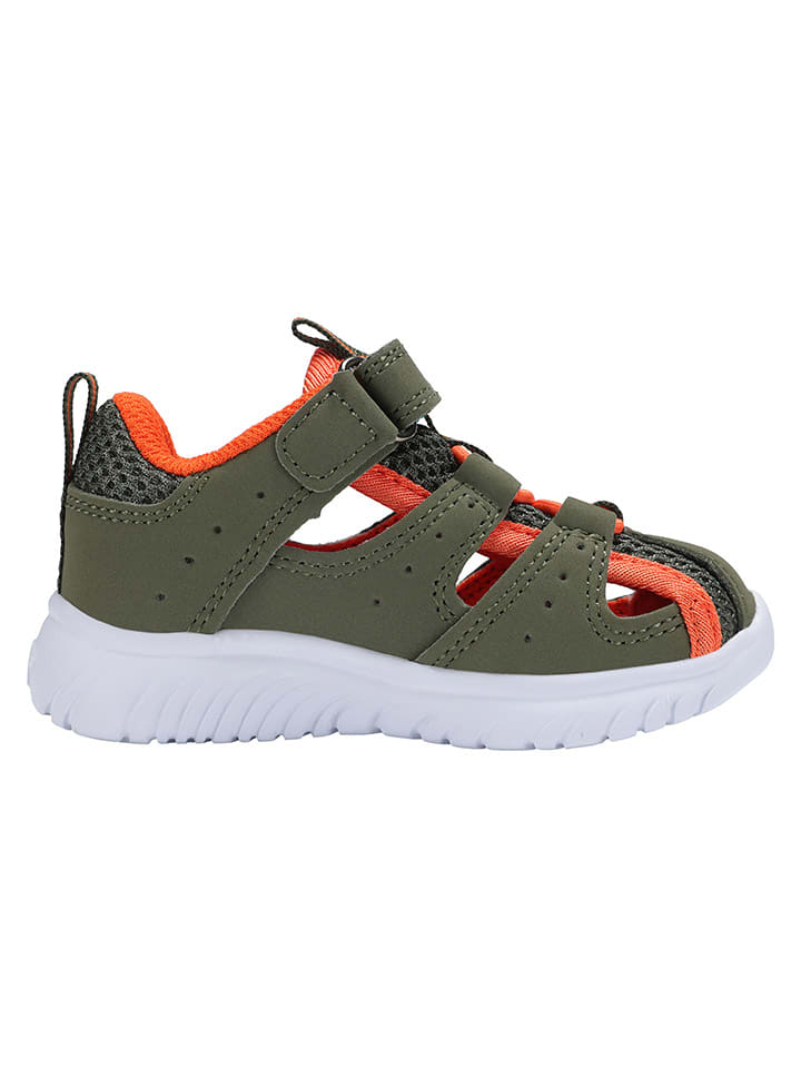 Kangaroos Halbsandalen in Khaki/Orange günstig kaufen
