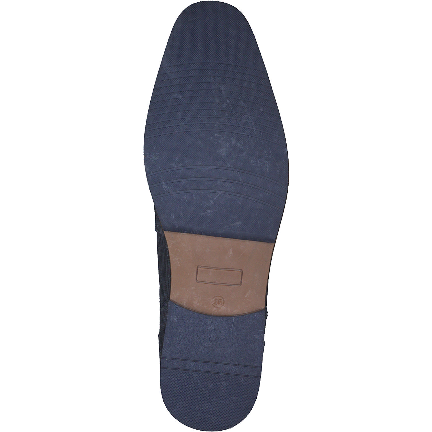 Shoes Unlimited 663 K2 1008A, Klassische Halbschuhe, Herren, Blau/grau