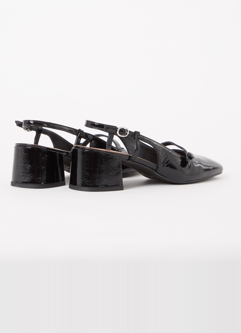 Jonak Dario patent leather slingback
