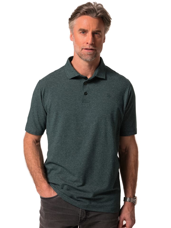 Boston Park Poloshirt in dschungel grün günstig kaufen