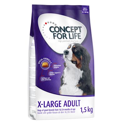 4 x 1 kg / 1.5 kg Concept for Life zum Sonderpreis!