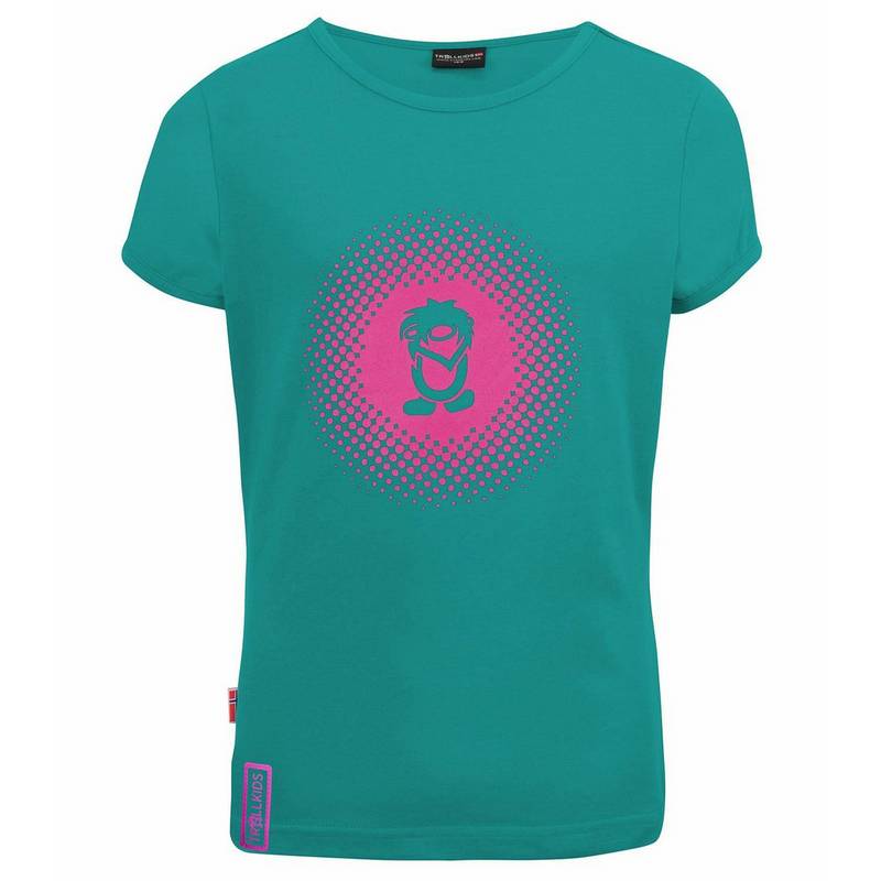 Trollkids Logo T-Shirt Mädchen