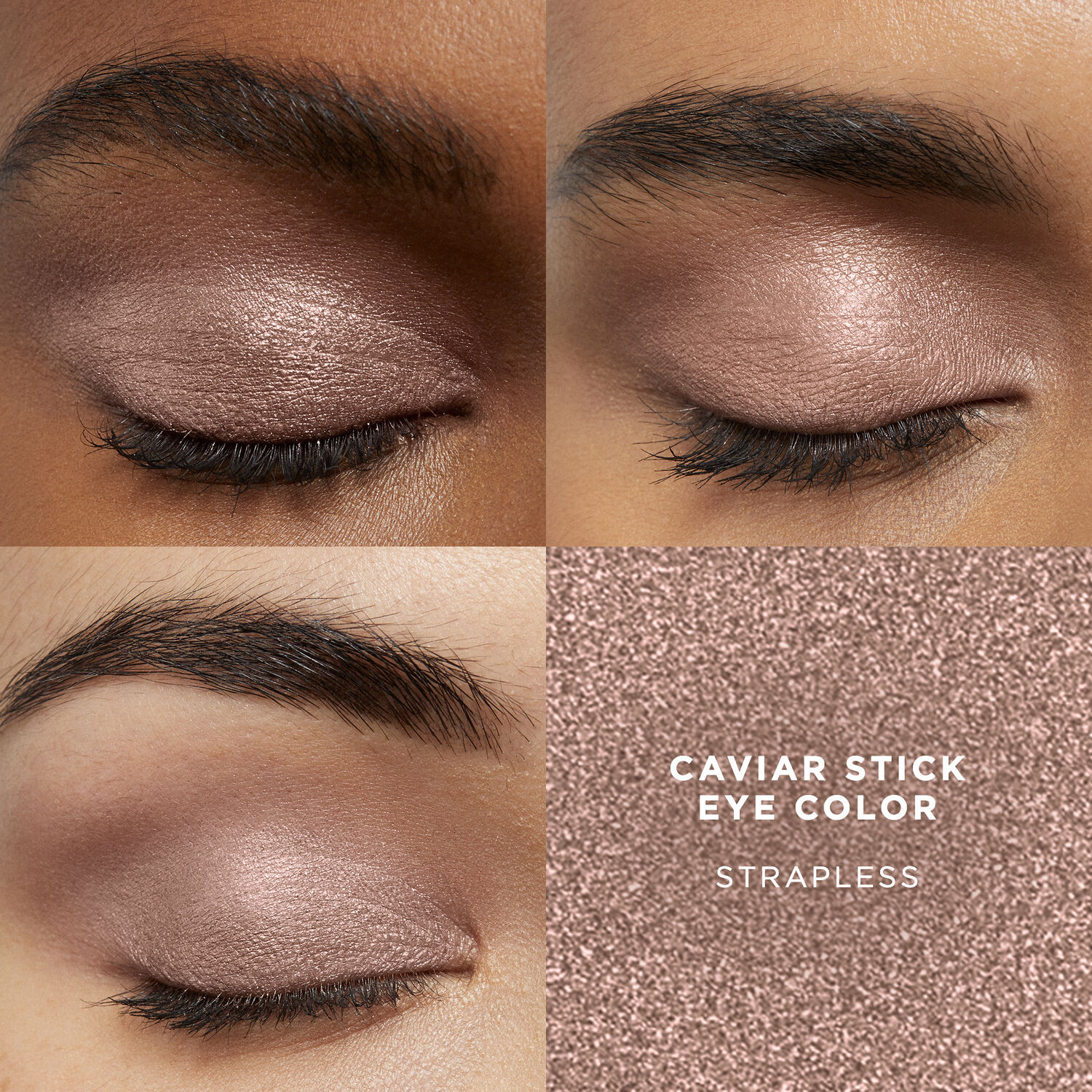 Laura Mercier Rose Glow Caviar Stick Trio Trio Crayon Paupières