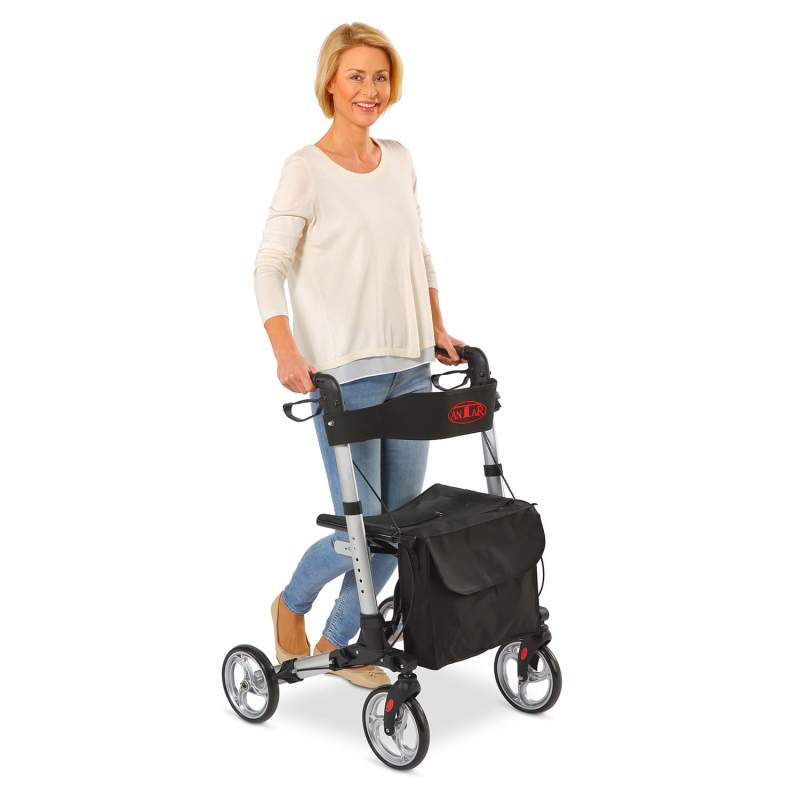 ANTAR Alu Vierrad-Rollator Leichtgewicht AT51006