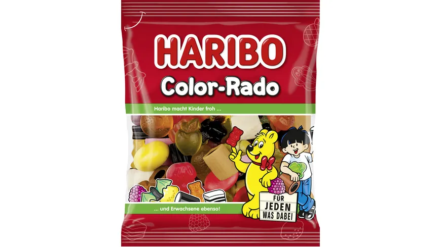 Haribo Mischung mit Lakritz Color-Rado 175 g