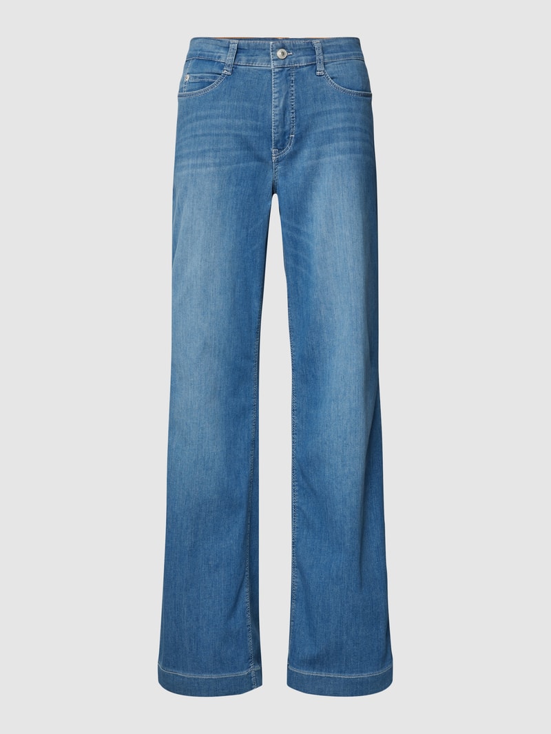 Jeans mit 5-Pocket-Design Modell 'Dream' in hellblau