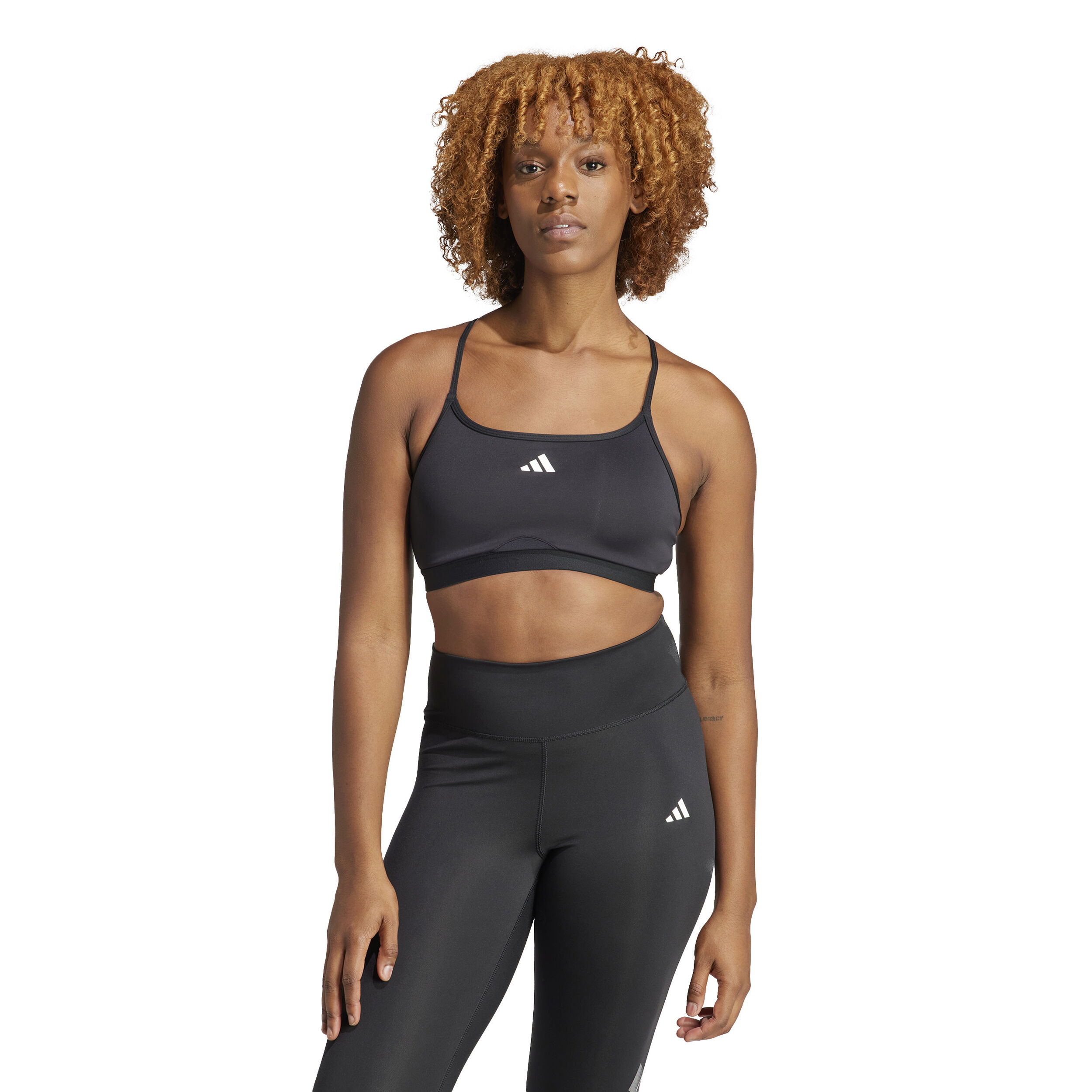 Aero Court Sport-BH Damen - Schwarz