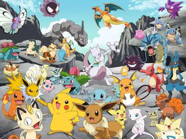 Puzzle 1500 Teile - Pokémon Classics