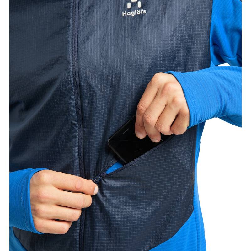 Haglfs L.I.M Hybrid Hood Fleecejacke Herren