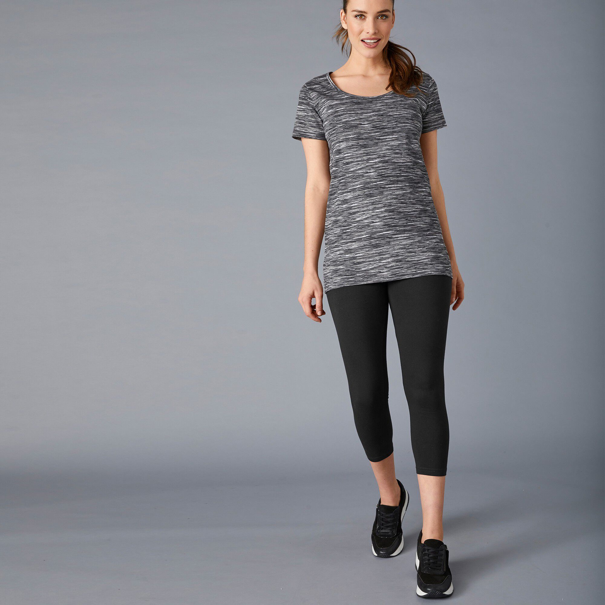 Legging 3/4 en coton bio(1), éco-responsable
