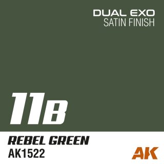 Dual Exo Set 11 - 11A Ghost Green & 11B Rebel Green