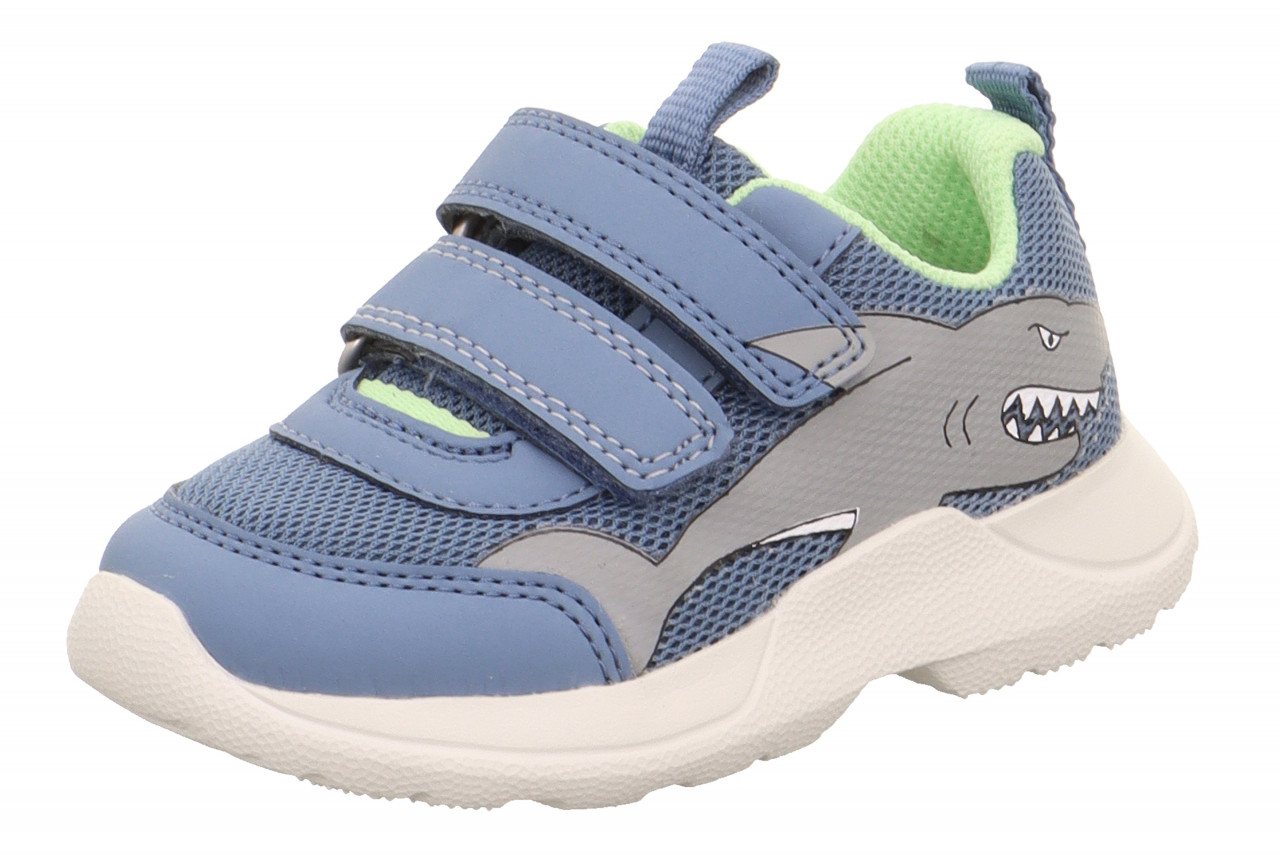RUSH - Blau/HellgrünSneaker low mit Klettverschluss