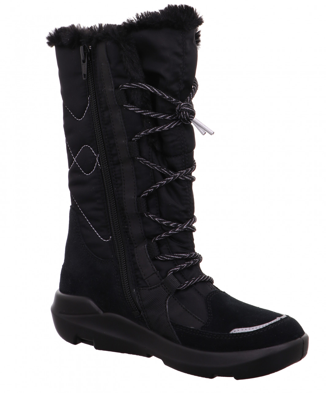 TWILIGHT - Schwarz Stiefel mit Reißverschluss