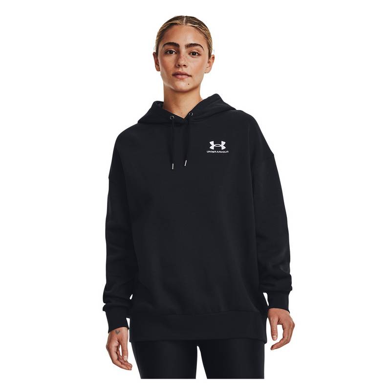Under Armour Essential Fleece mit Oversized Schnitt Fleecehoodie Damen