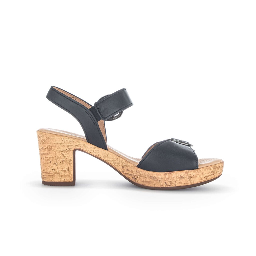 Gabor fashion Plateau Sandale schwarz