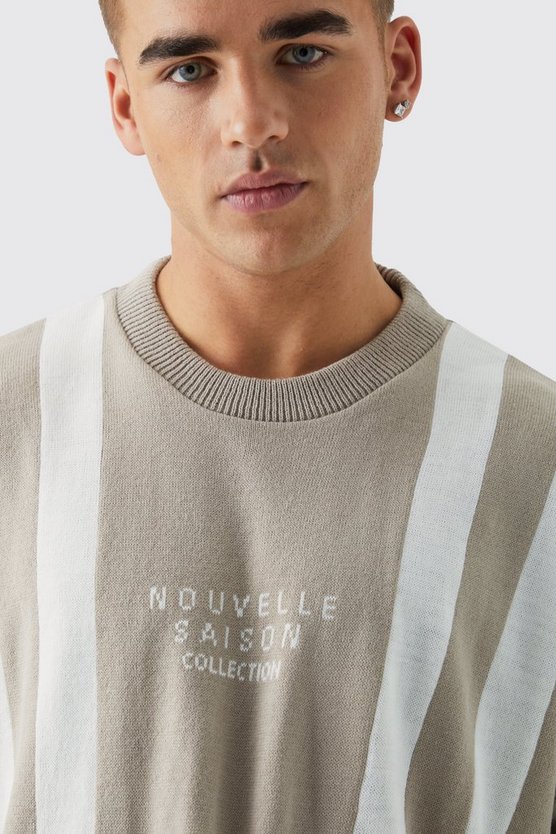 Oversize Colorblock Pullover