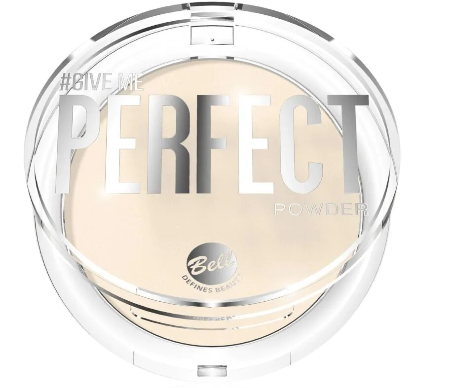 „Bell Give Me Perfect“ matinį ir dailųjį veido pudros efektą suteikianti pudra