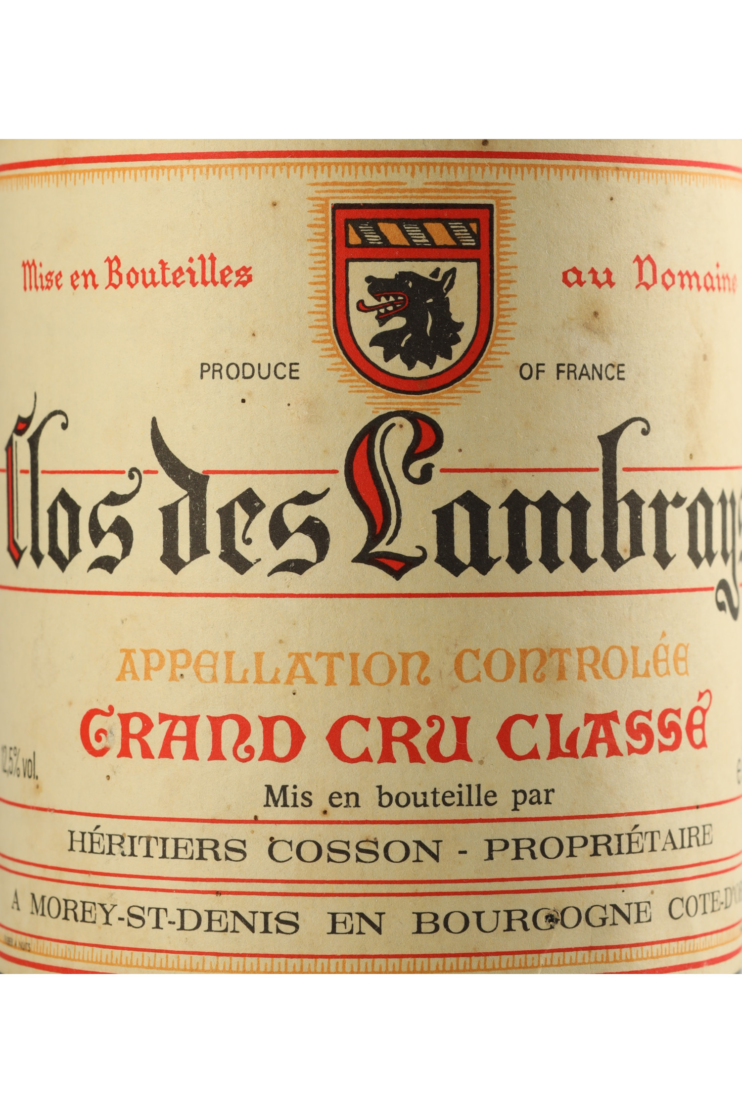 Domaine Des Lambrays 1948, Clos des Lambrays