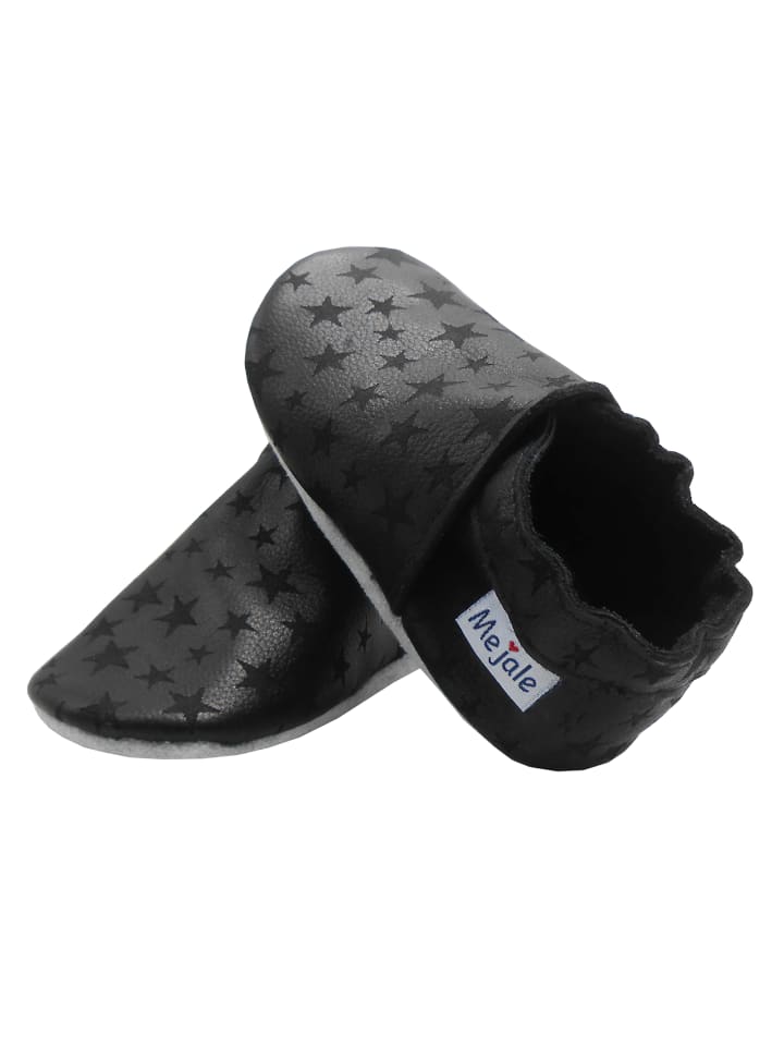 Yalion Leder-Krabbelschuhe 