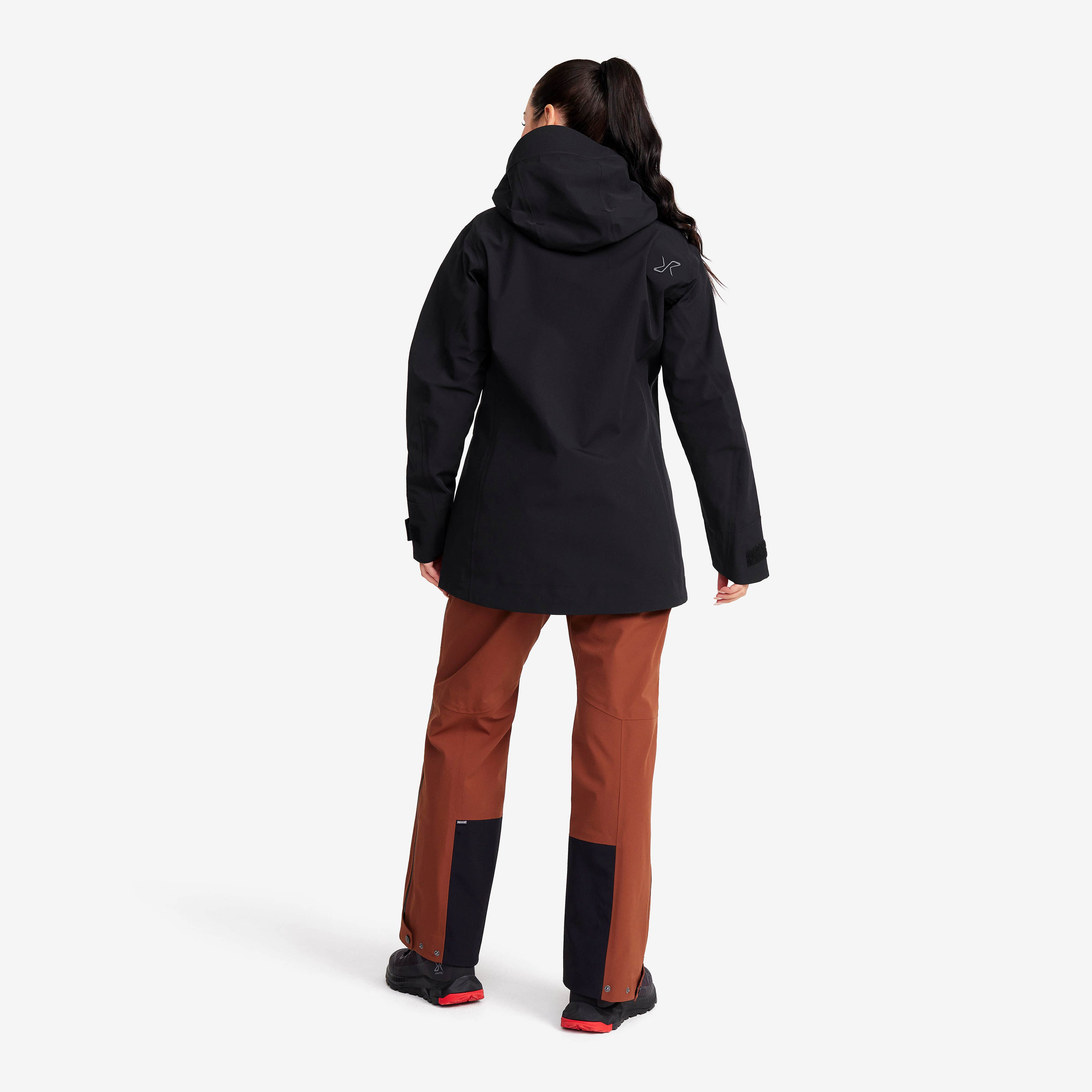 Cyclone Long 3L Jacket Femme Black