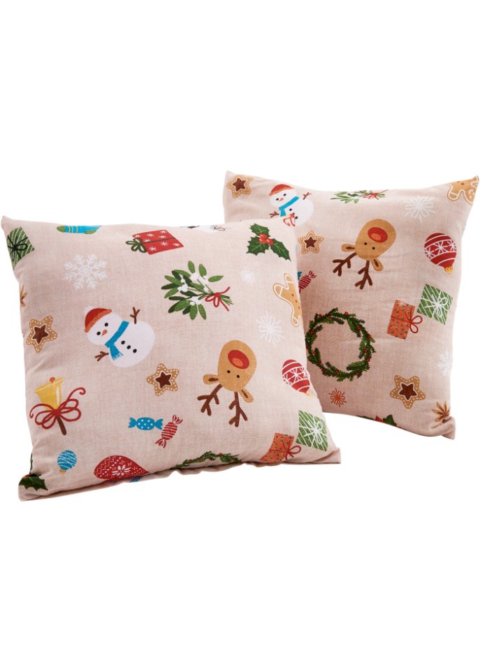 Tagesdecke mit Weihnachtsmotiven