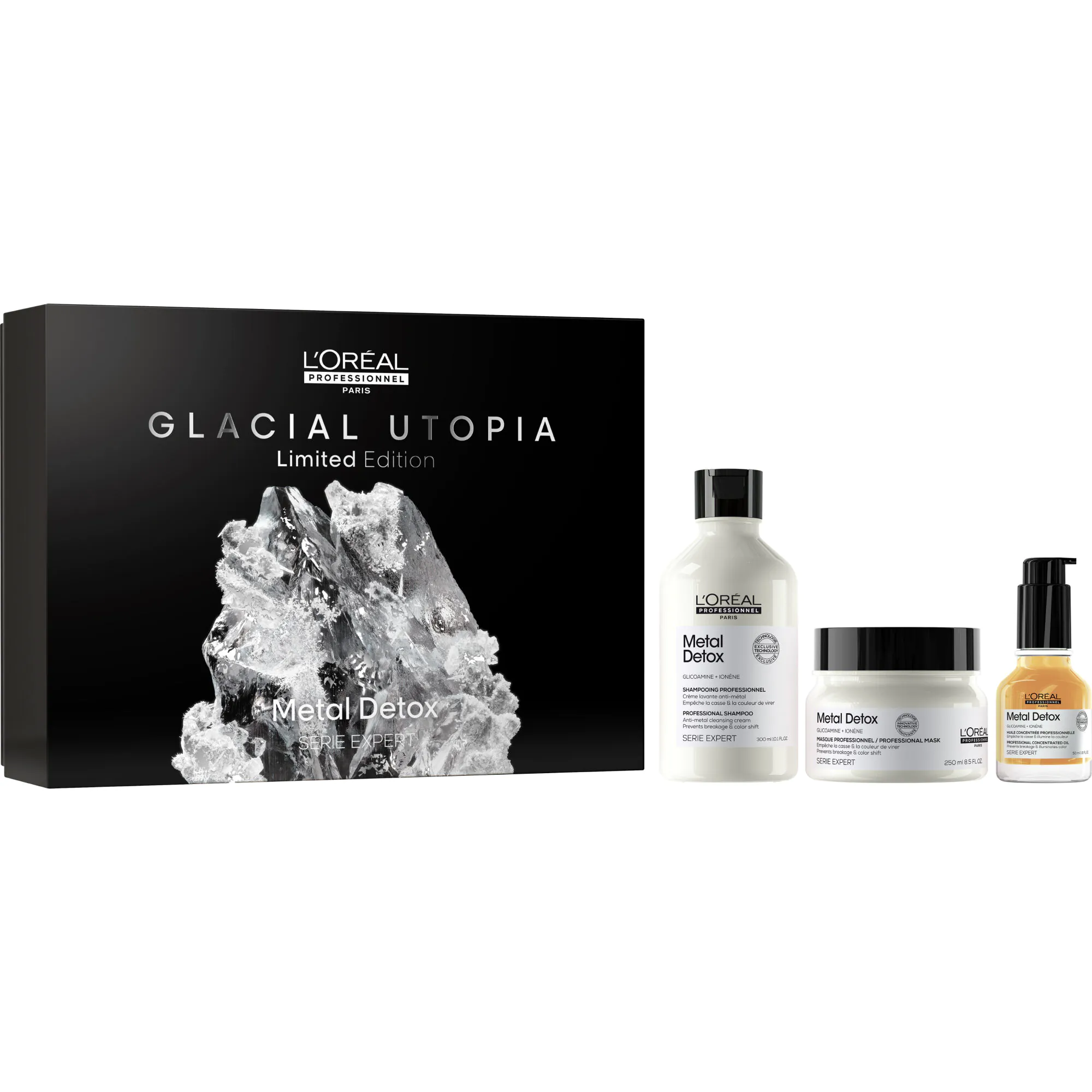 L'Oréal Professionnel Metal Detox Trio Zestaw