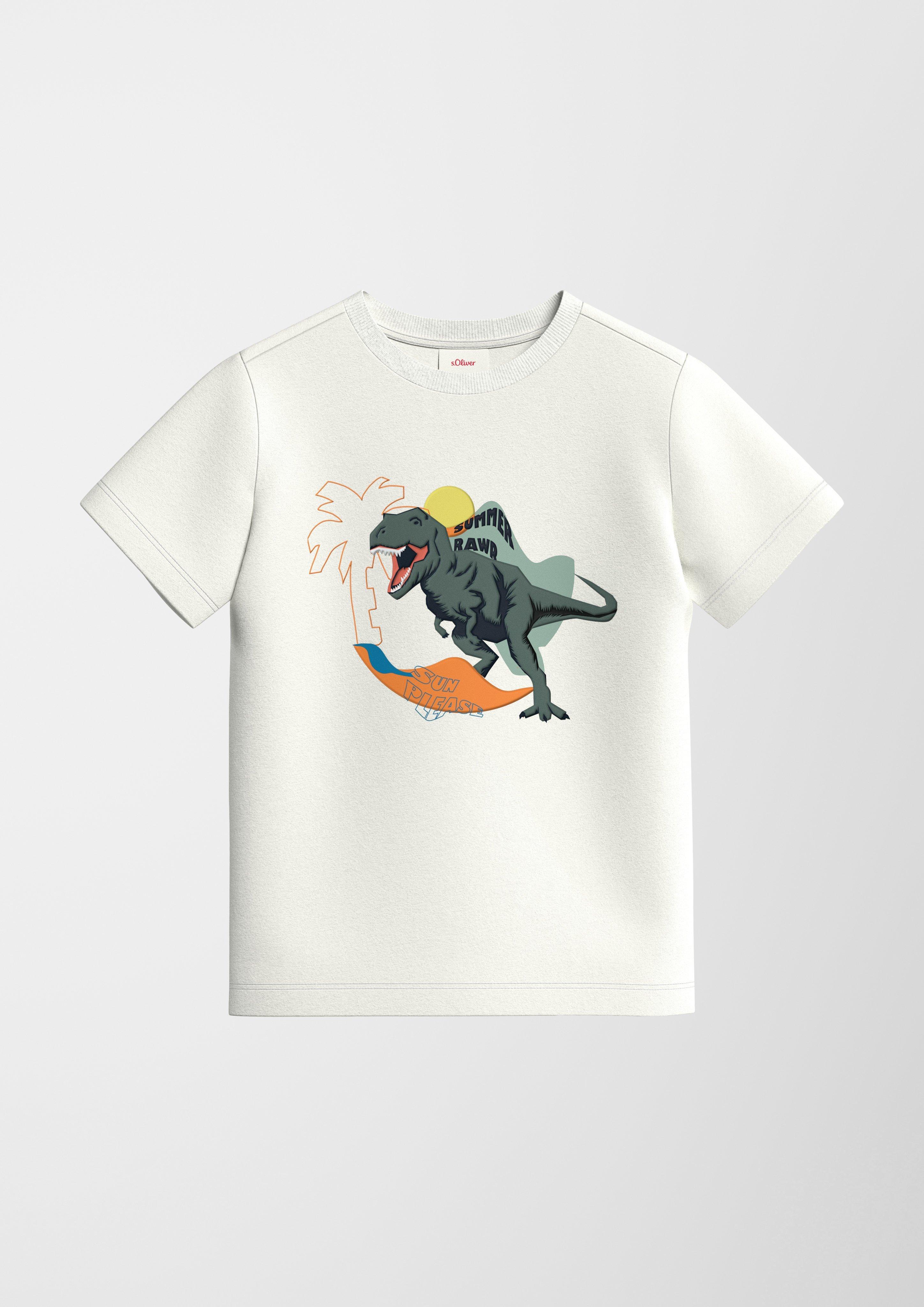 T-Shirt aus reiner Baumwolle  2131500-0100