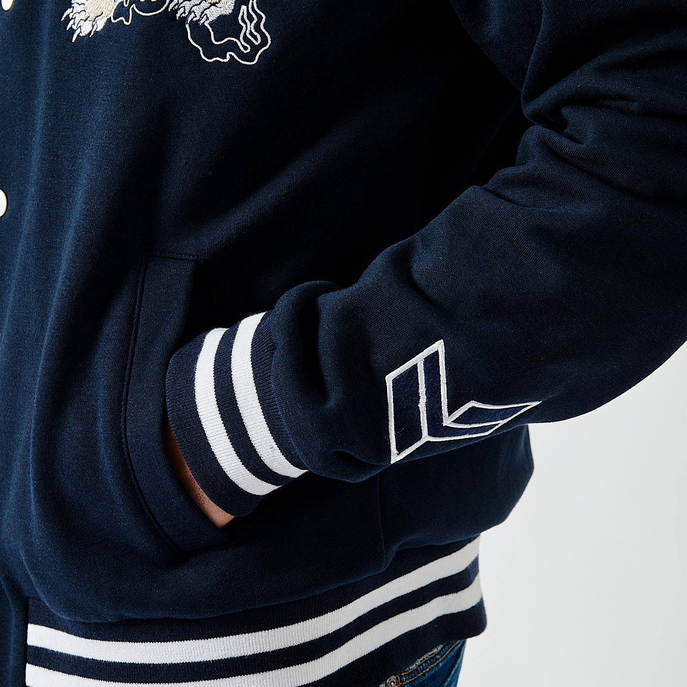 BOCKY  Blouson bleu homme