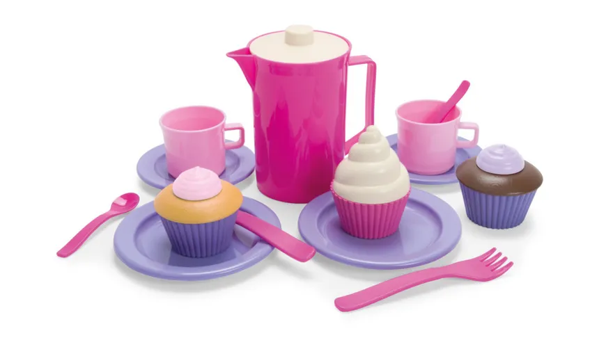 dantoy 5540 Kaffee-Dessert Set, Rollenspiel für Kinder