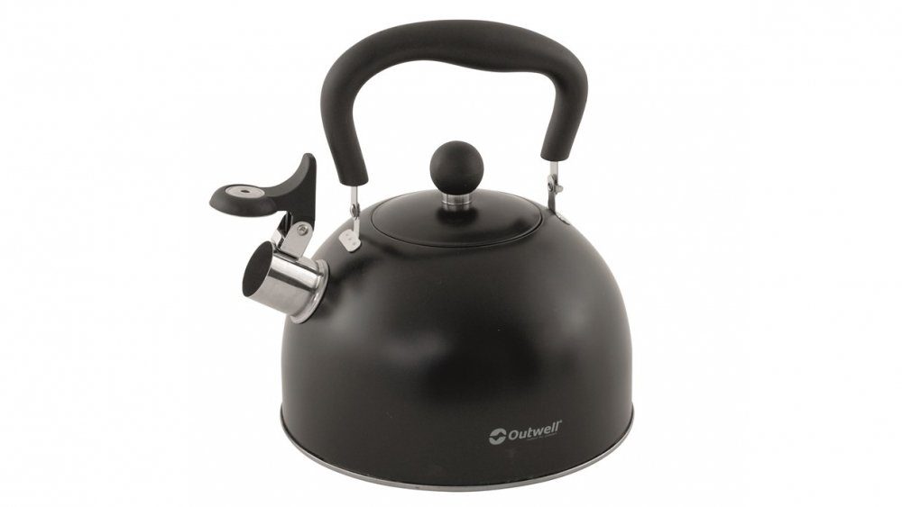 Outwell Geschirr-Set Tea Break Lux Kettle L, Edelstahl