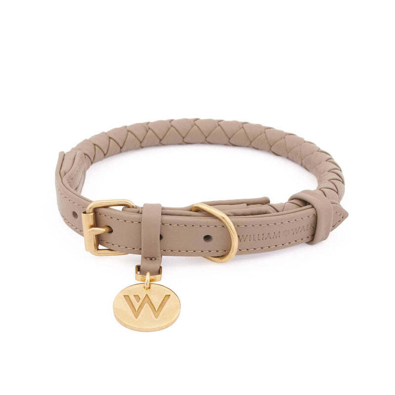 William Walker Hundehalsbänder William Walker Hundehalsband Twisted Sand L