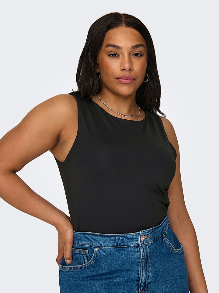 ONLY Carmakoma Top in Schwarz günstig kaufen