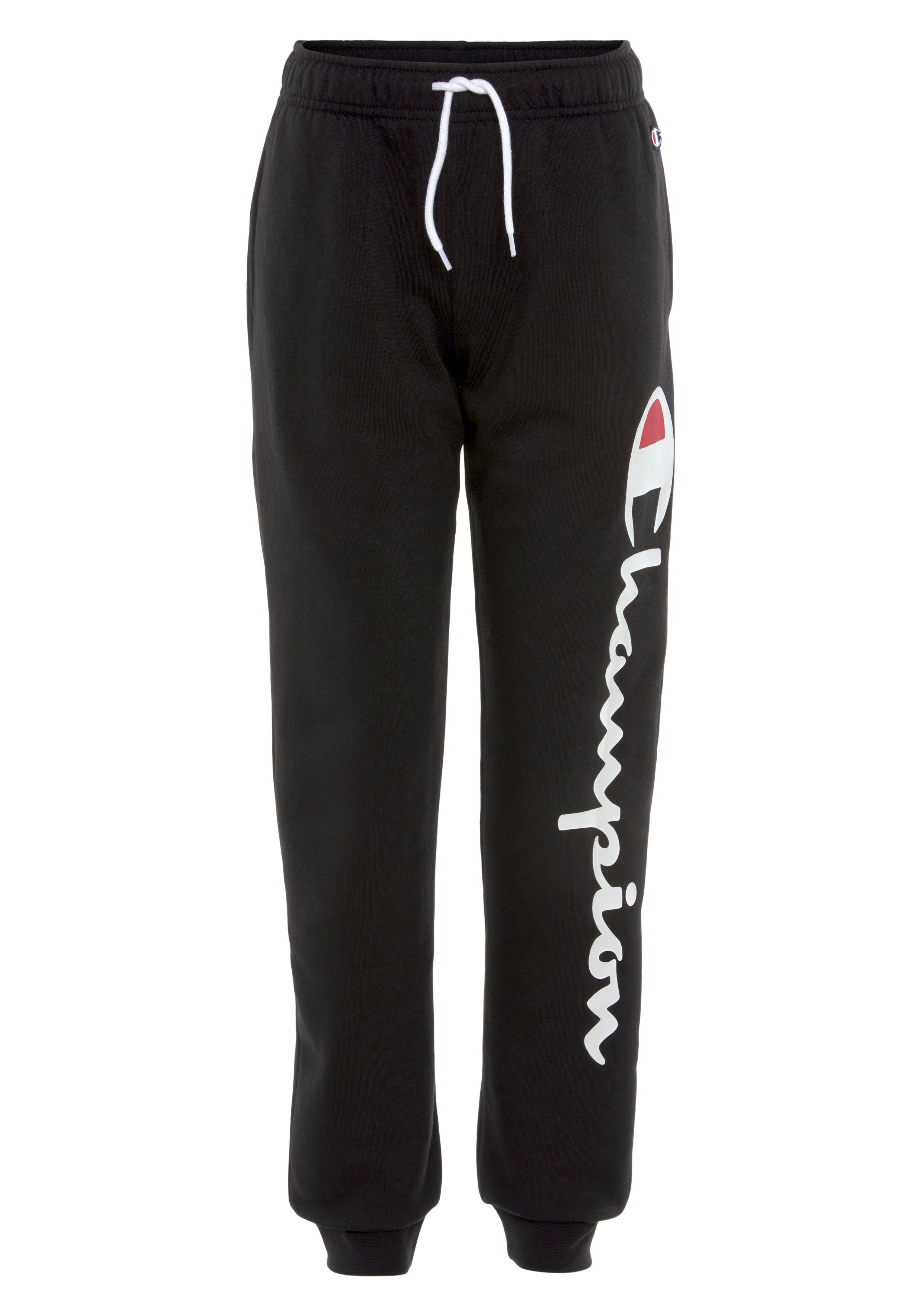 Champion Jogginghose Classic Rib Cuff Pants large Logo - für Kinder
