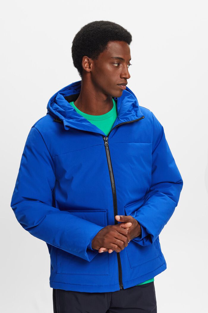 Daunenjacke mit Kapuze