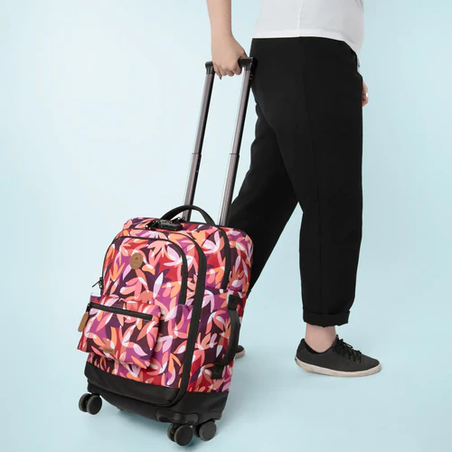 Small 4-wheel soft suitcase Montreuil Bordeaux