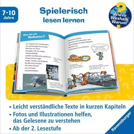 Ravensburger Wieso? Weshalb? Warum? Erstleser, Band 14: Roboter