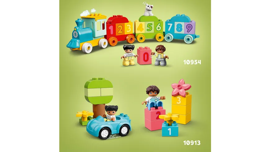 LEGO DUPLO Town 10421 ABC-Lastwagen, Lernspielzeug mit LKW-Spielzeug