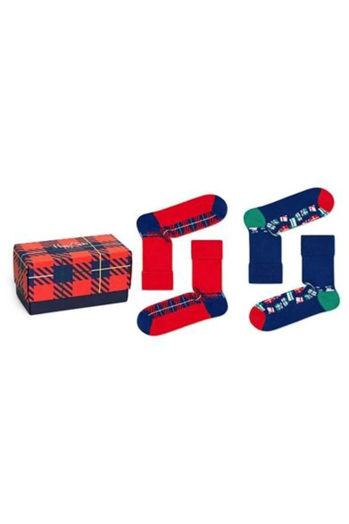 Happy Socks  Geschenkset mit gemütlichen Weihnachtssocken im 2er-Pack