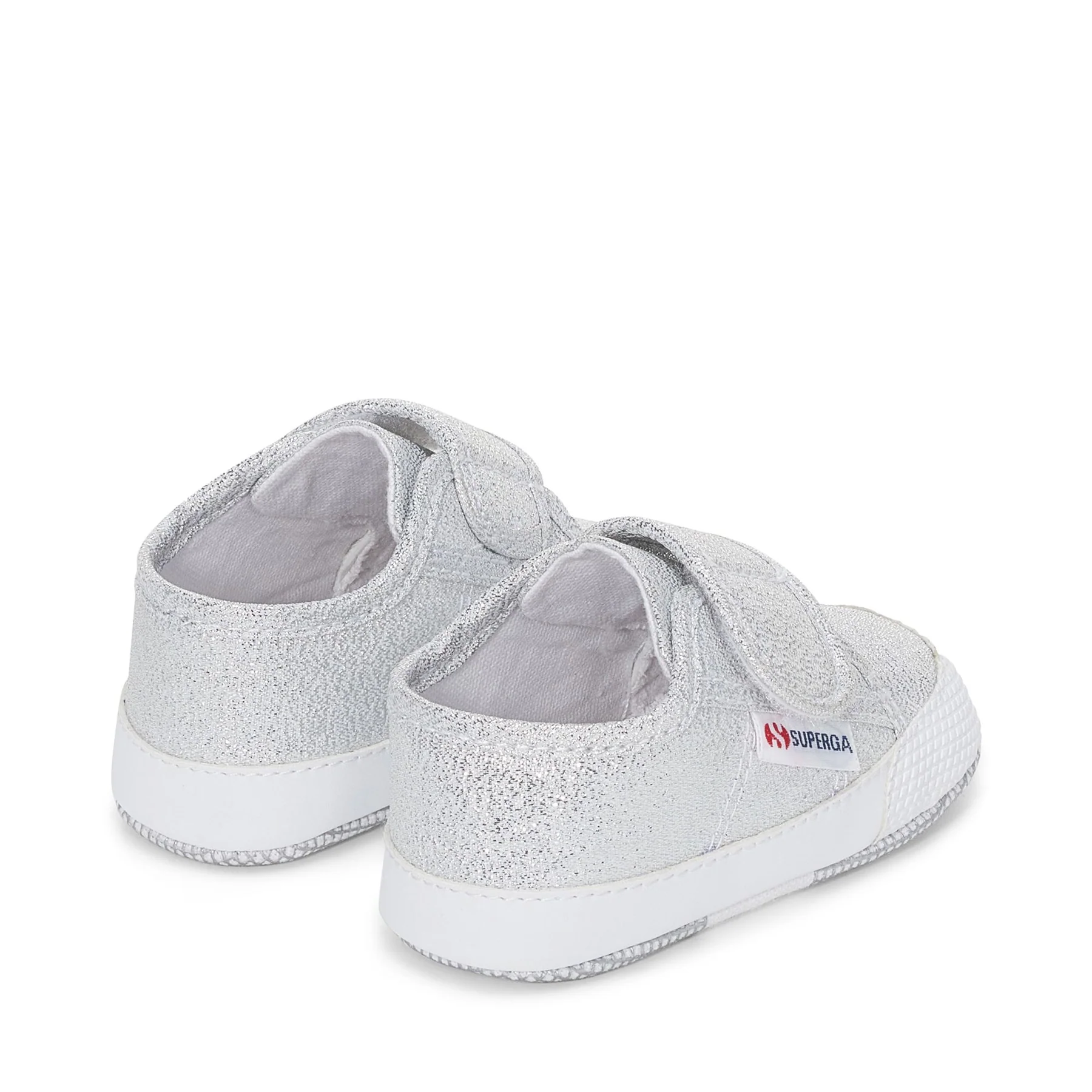 4006 BABY STRAP LAME-GREY SILVER