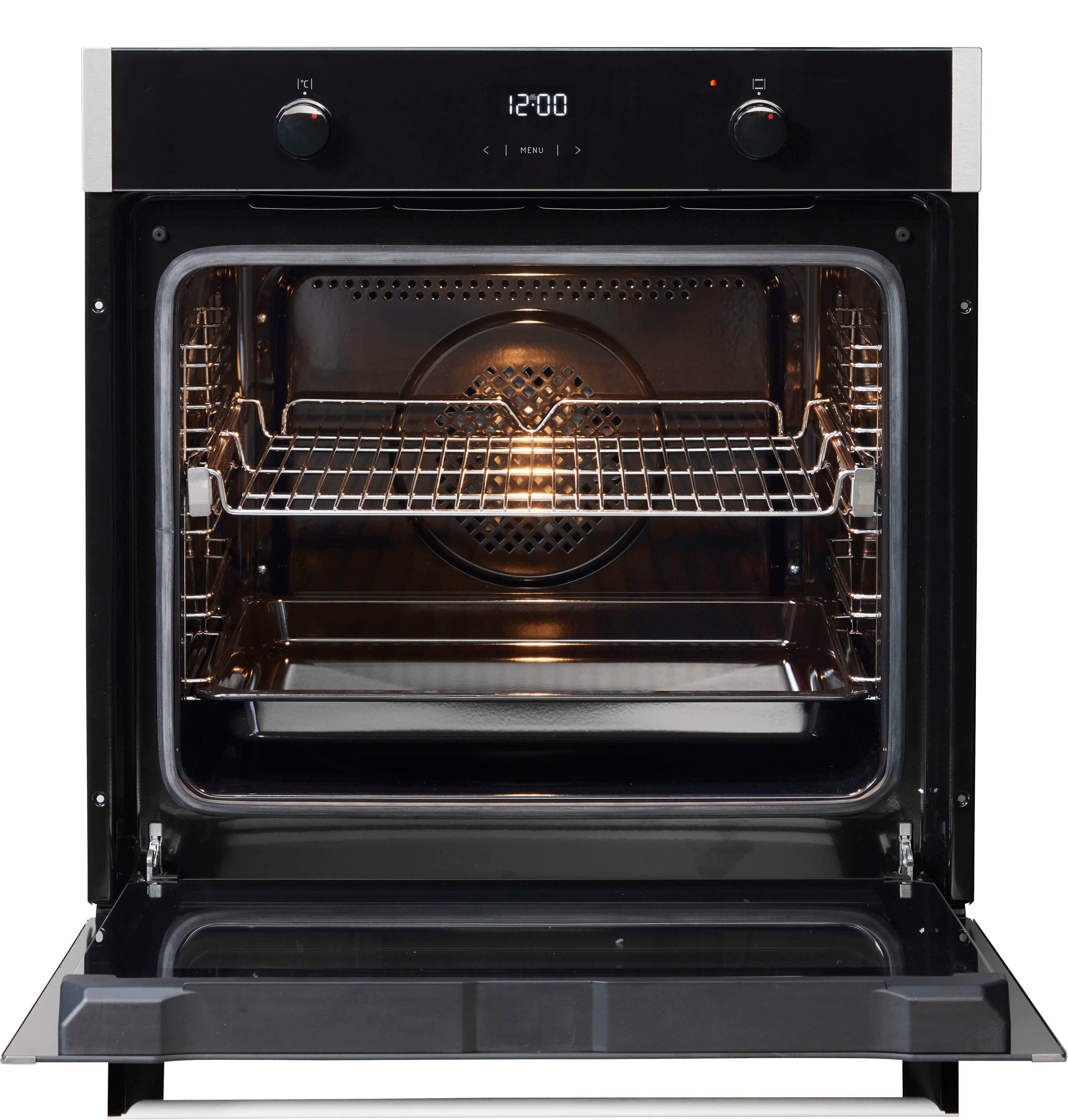 Amica Einbaubackofen EBX 944 710 E, mit 1-fach-Teleskopauszug, Steam Clean