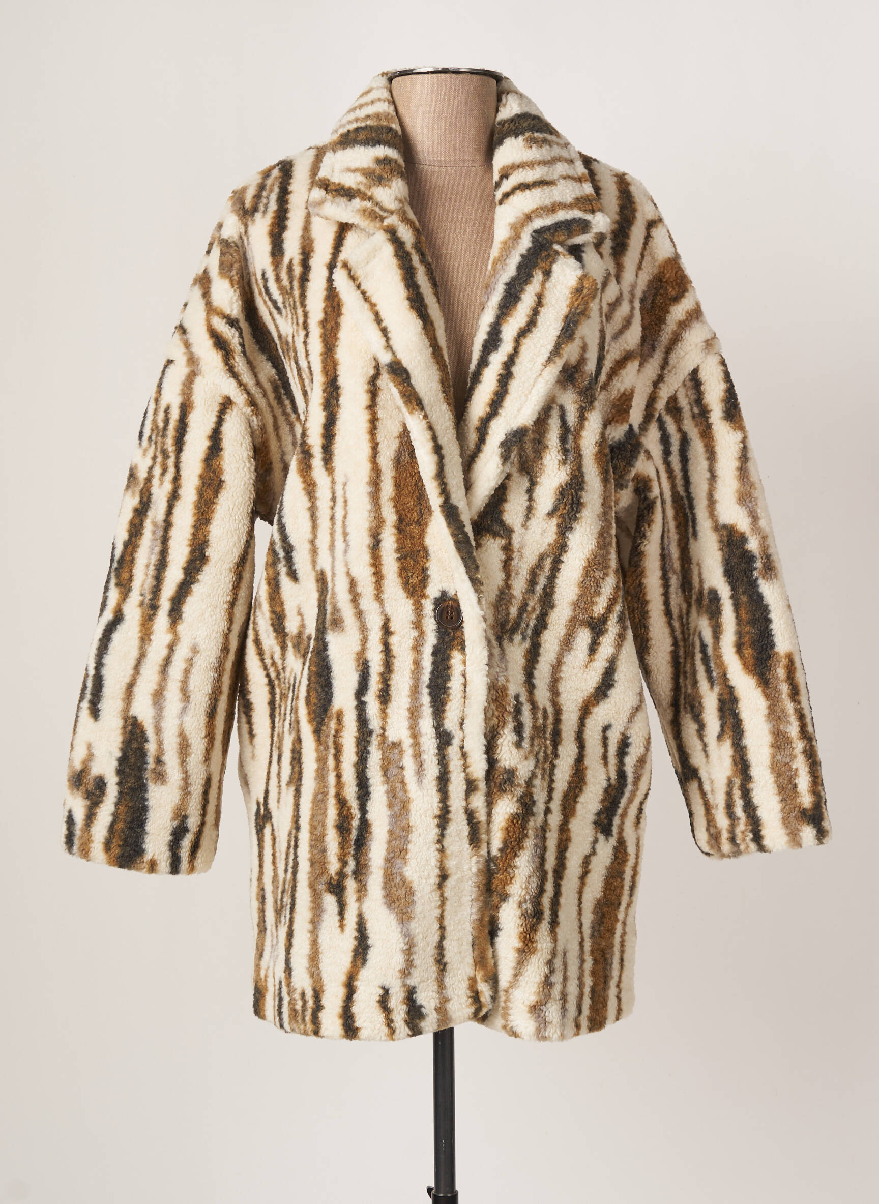 See U Soon Manteaux Longs Femme couleur beige