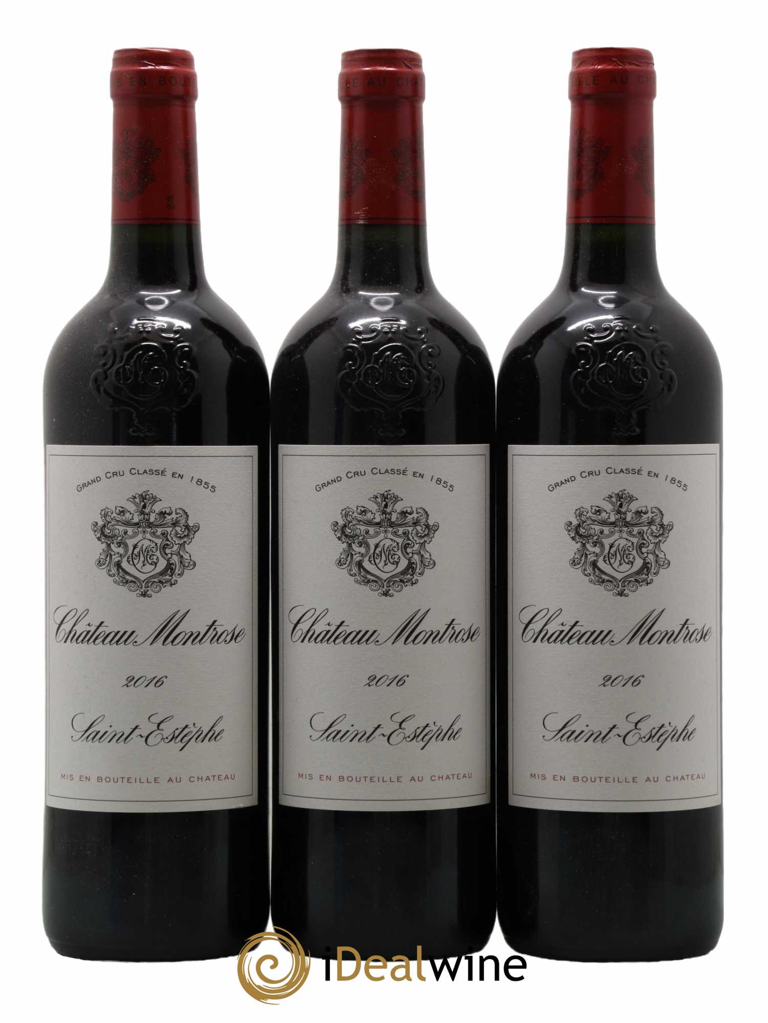 Château Montrose 2ème Grand Cru Classé  2016 - Lot de 3 Bouteilles