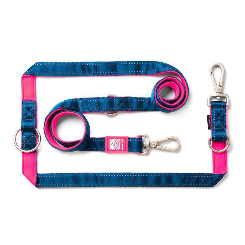Max & Molly Multifunktionsleine Matrix Pink