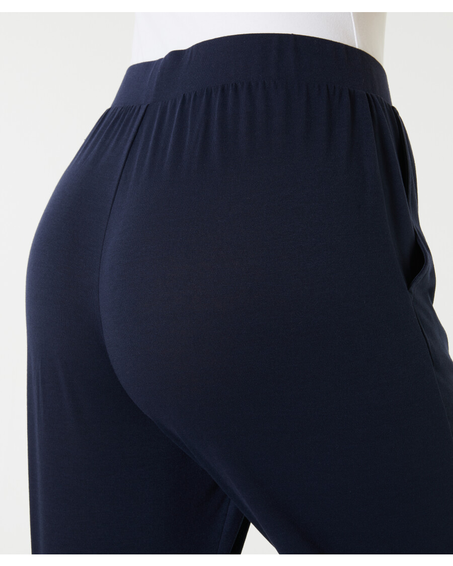 Pull-on-Hose in Dunkelblau