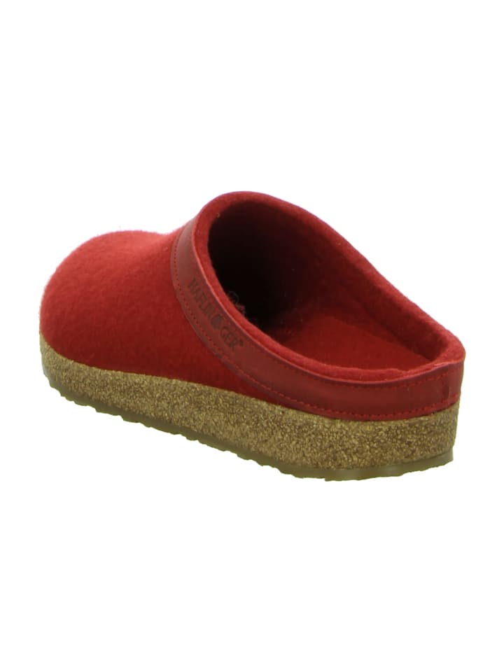 HAFLINGER Hausschuhe in Rot günstig kaufen