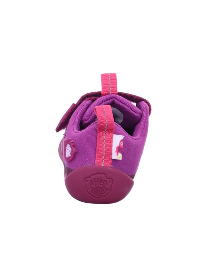 Affenzahn Mädchen Halbschuhe Halbschuh Baumwolle Lucky  Vogel in Rot günstig kaufen