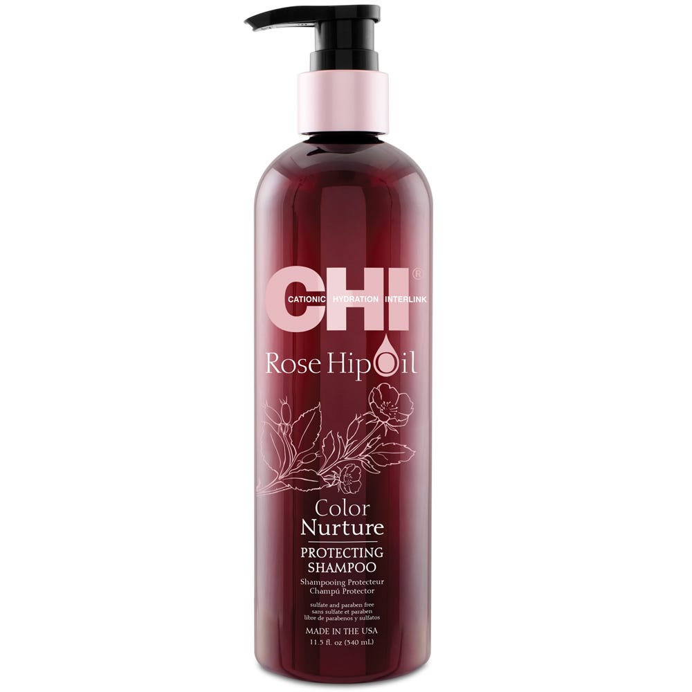 CHI Rose Hip Oil Protecting Shampoo 340 ml