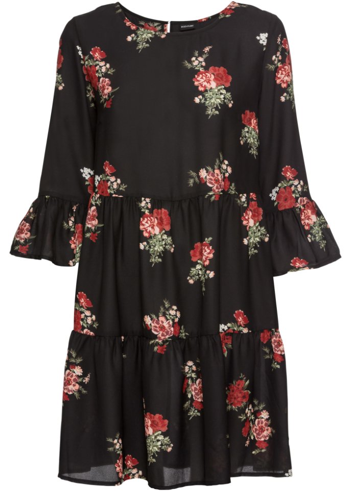 Kleid mit Volants
